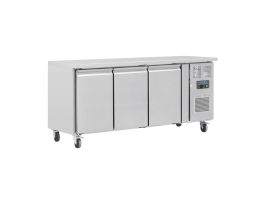 Polar U-serie 3-deurs koelwerkbank 339L