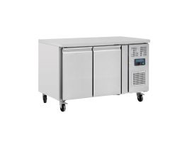 Polar U-serie 2-deurs koelwerkbank 282L