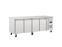 Polar U-serie 4-deurs koelwerkbank 553L