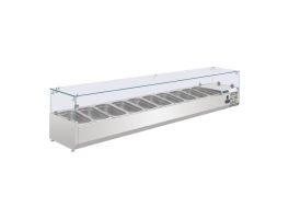 Polar G-serie opzetkoelvitrine 10x GN 1/4