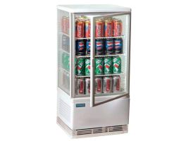 Polar C-serie koelvitrine wit 68L