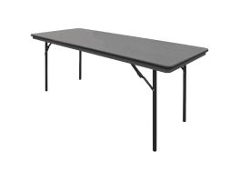 Bolero ABS rechthoekige inklapbare tafel 1,83m
