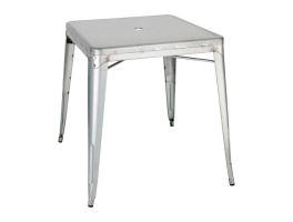 Bolero Bistro gegalvaniseerd stalen tafel vierkant 668mm