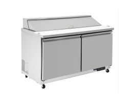 Polar U-serie 2-deurs gekoelde saladette 527L