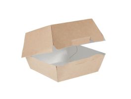 Colpac kraft hamburgerdoosjes composteerbaar standaard 10,8cm (250 stuks)