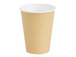 Fiesta Recyclable koffiebekers enkelwandig lichtbruin 34cl (1000 stuks)