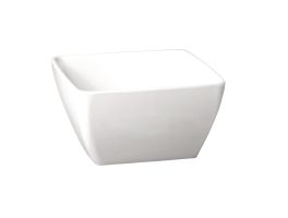 APS Pure vierkante melamine kom wit 12,5x12,5cm