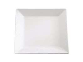 APS Pure vierkante melamine schaal wit 26,5x26,5cm