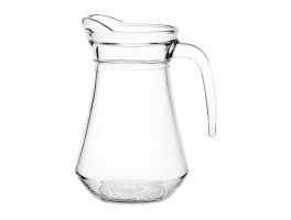 Olympia glazen kannen 1L (6 stuks)