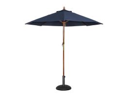 Bolero ronde donkerblauwe parasol 2,5 meter
