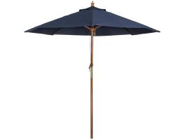 Bolero ronde donkerblauwe parasol 3 meter
