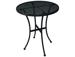 Bolero ronde stalen bistrotafel zwart 60cm