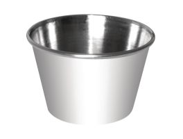 Olympia RVS sausschaaltjes 11,5cl (12 stuks)
