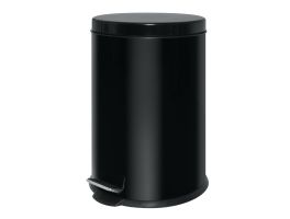 Pedaalemmer RVS zwart 20L