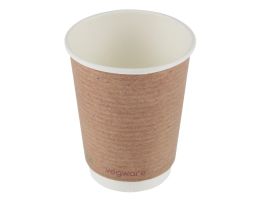 Vegware 89-serie dubbelwandige bekers composteerbaar 340ml (500 stuks)