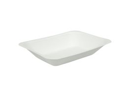 Vegware composteerbare bagasse fritesbakjes 17,5cm (500 stuks)