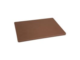 Hygiplas LDPE snijplank bruin 1,2(h)x30,5(l)x22,9(b)cm