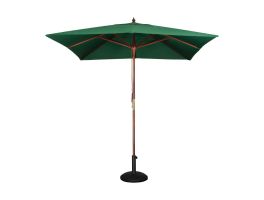 Bolero vierkante groene parasol 2,5 meter