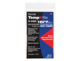 Vaatwasser temperatuur teststrip (25 stuks))