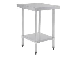 Vogue RVS werktafel zonder achteropstand 90x60x70cm