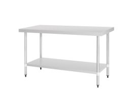 Vogue RVS werktafel zonder achteropstand 90x150x70cm