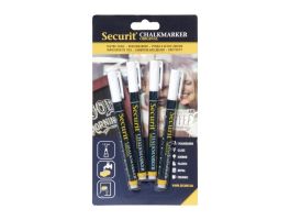 Securit wisbare krijtstiften 2mm wit (4 stuks)