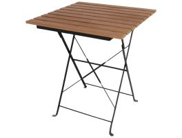 Bolero vierkante imitatiehouten tafel 60cm