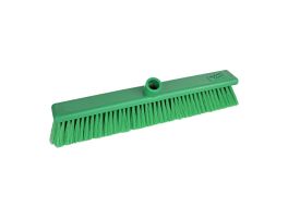 Jantex Hygiene zachte bezem 45cm groen