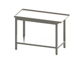 Gastro M afvoertafel voor doorschuifvaatwasser HT50 60x59x85cm