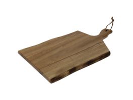 Olympia acaciahouten plank golvende rand 38,5x21,5cm