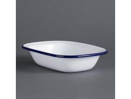 Olympia Emaille ovenschaal/serveerschaal 13,5x18cm (6 stuks)