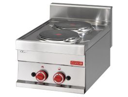 GN017 - Gastro M 600 elektrische kookplaat 60/30 PCE