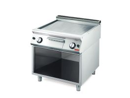 Gastro M 700 plus gas bakplaat GM70/80 FTGS gladde plaat