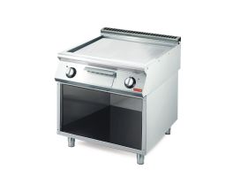 Gastro M 700 plus elektrische bakplaat GM70/80 FTES-CR gladde verchroomde plaat