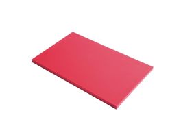 Gastro M HDPE snijplank rood 60x40x2cm