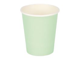 Fiesta Recyclable koffiebekers enkelwandig turquoise 225ml (1000 stuks)