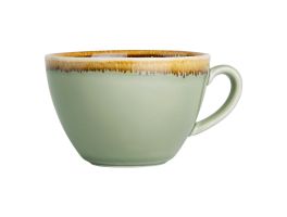 Olympia Kiln cappuccinokopjes mosgroen 34cl (6 stuks)