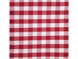 HB581 - Mitre Comfort Gingham tafelkleed rood-wit 89x89cm