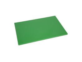 Hygiplas antibacteriële LDPE snijplank groen 450x300x10mm