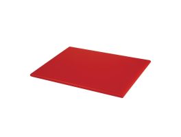 Hygiplas HDPE snijplank rood 300x225x12mm