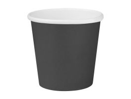 Fiesta Recyclebare Hot Cups Enkelwandig Zwart 170ml (1000 stuks)