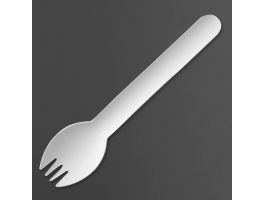 Fiesta Composteerbare Papieren Sporks 160 mm (Pakket Van 100)