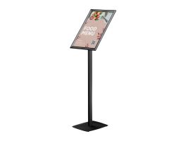 Europel Infostand Zwart Met Snap Frame A3 25mm