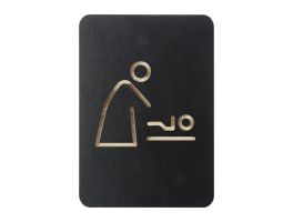 Europel Pictogram Teken Baby Zwart