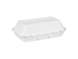 Fiesta Composteerbare Bagasse Voedselcontainers 9X6" (Pak Van 200)