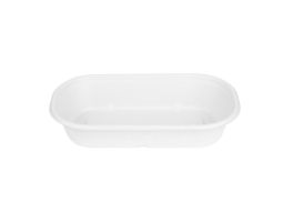 Fiesta Composteerbare Bagasse Ovale Containers 850ml (Verpakking Van 100)