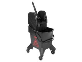 Jantex 20Ltr Hoge Mopemmer En Wringer - Rode Opdruk