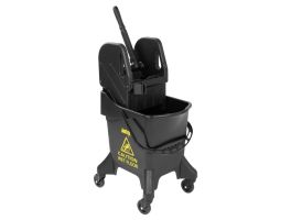Jantex 20Ltr Hoge Mopemmer En Wringer - Gele Oplage