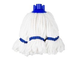 Jantex Microvezel Mop Hoofd Blauwe Streep 150g