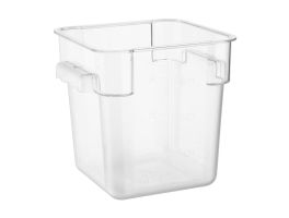 Hygiplas Polycarbonaat Vierkante Opbergcontainer 3.5Ltr